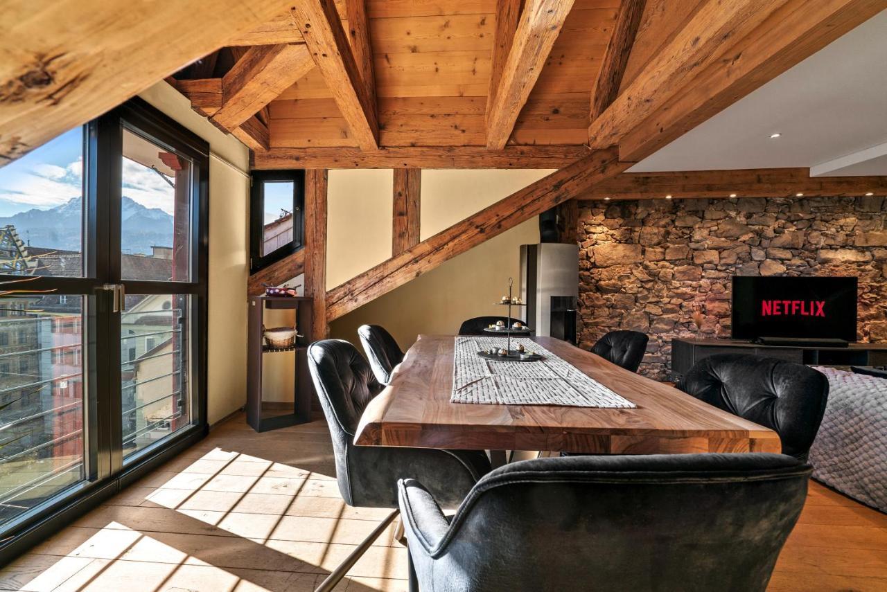 A&Y Oldtown Penthouse Loft Luzern Apartment Bagian luar foto