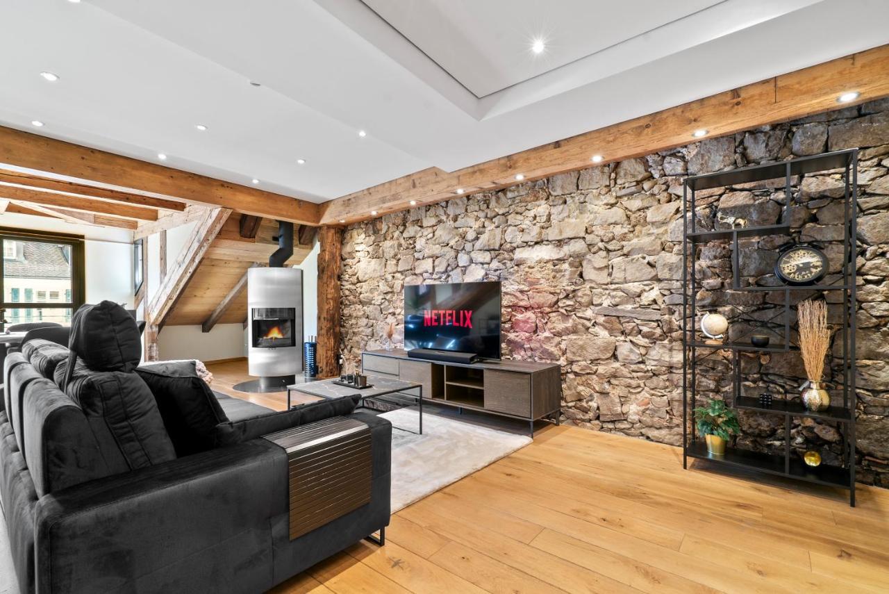 A&Y Oldtown Penthouse Loft Luzern Apartment Bagian luar foto