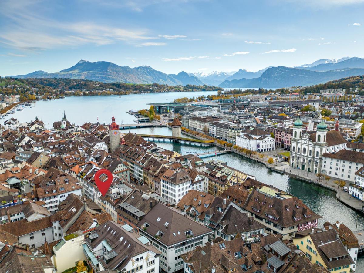 A&Y Oldtown Penthouse Loft Luzern Apartment Bagian luar foto