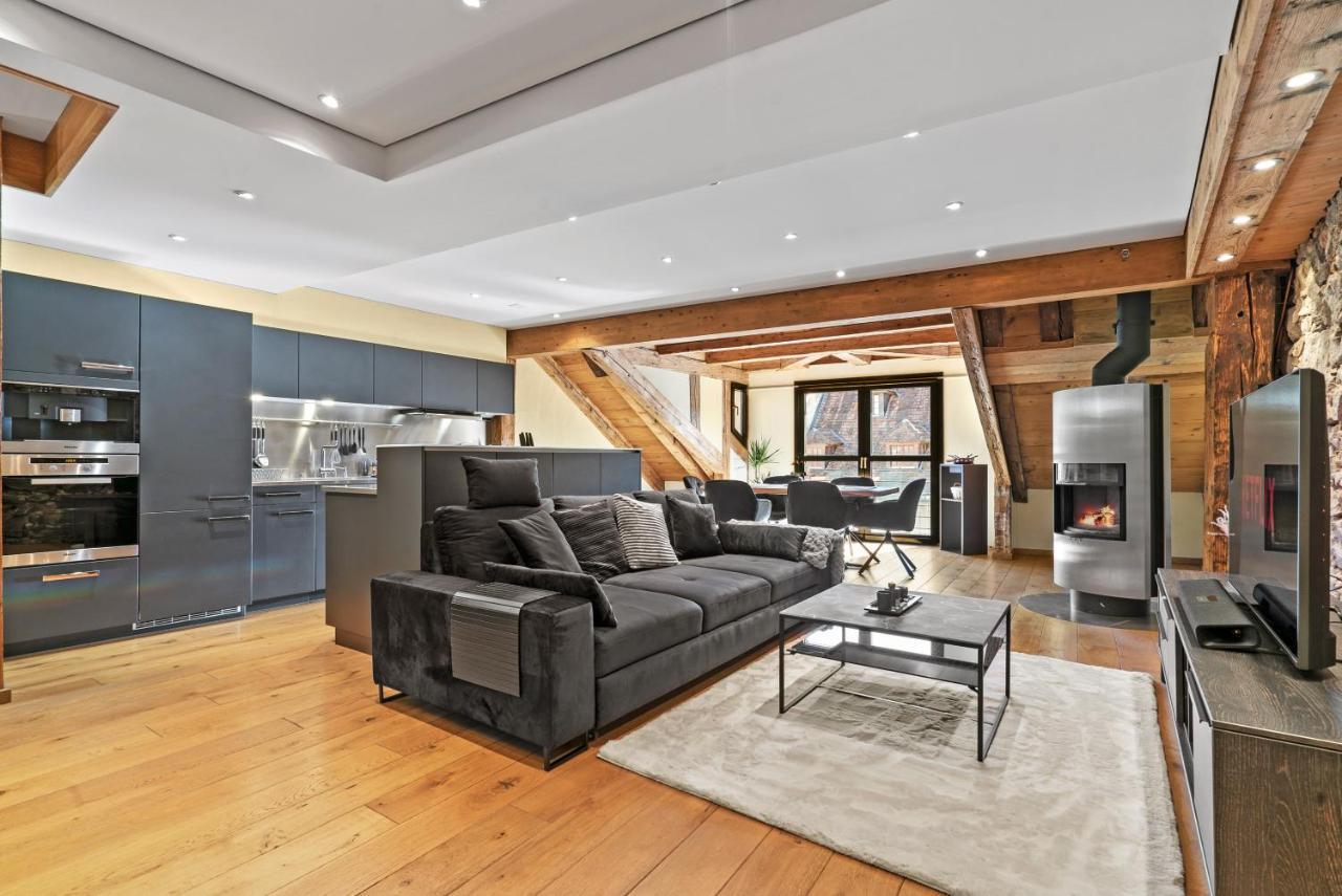 A&Y Oldtown Penthouse Loft Luzern Apartment Bagian luar foto
